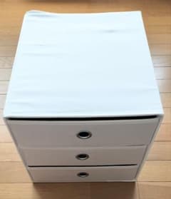 IKEAカラックス 引き出し3段 ホワイト - メルカリ