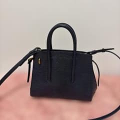 トフアンドロードストーン2WAY ショルダーバッグ リザード型押し 