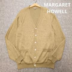 マーガレットハウエル 近年モデル リネンカーディガン 日本製 2L