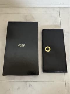 CELINE セリーヌ レザー 二つ折り 長財布 ウォレット ♪0513 - メルカリ