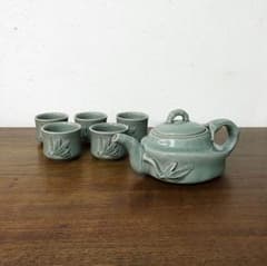 高麗青磁【権泰鉉】暁泉窯 茶器 6点セット 韓国 - メルカリ