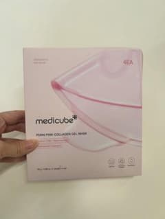 【未使用 新品】medicube PDRN ピンクコラーゲンゲルマスク 4枚のサムネイル