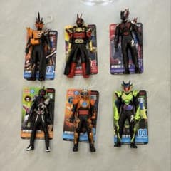 中国限定 仮面ライダー ソフビ フィギュア 6点セット 海外正規品