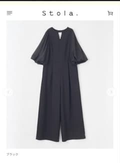 Stora. 新品タグ付き オールインワン 袖シアー コンビネゾン 