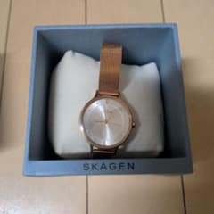 【未使用】SKAGEN 腕時計 SKW2151 ローズゴールド メッシュベルトのサムネイル
