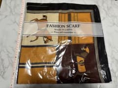 新品 FASHION SCARF 馬柄 マルチカラー スカーフ バンダナのサムネイル