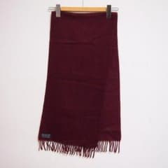 Burberry's バーバリー マフラー カシミヤ100% ボルドー色 - メルカリ