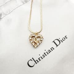 3143-16 極美品✨　Dior　ネックレス　CD ロゴ　希少　刻印　cm 3223 極美品✨ Dior ネックレス CD ロゴ 希少 刻印 cm - メルカリ