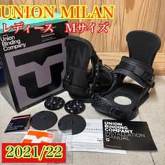 UNION MILAN スノーボード ビンディング ブラック M 2021/22 - メルカリ