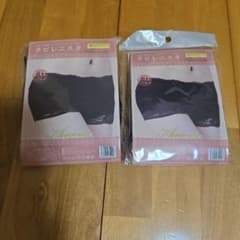 クビレニスタ 骨盤ガードル ブラック L-LLサイズ2枚セットのサムネイル