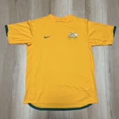 s*w様 NIKE サッカー オーストラリア代表 ユニフォーム 半袖　Lサイズのサムネイル