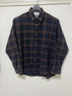 SSSTEIN シュタイン フランネル チェック シャツ ネルシャツ　Sのサムネイル