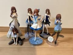 五等分の花嫁 中野三玖 フィギュア 6体セット まとめ売り (箱なし 開封 
