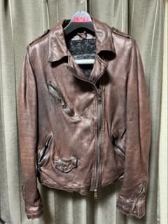 【値下げしました】美品　GIORGIO BRATO ジョルジオブラット　レザーのサムネイル