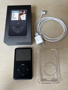ポータブルプレーヤー iPod classic 80GB MB147J Apple iPod classic 80GB mb147j 箱、ケーブル付き - メルカリ