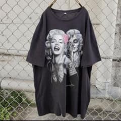 マリリンモンロー tシャツ 人物 偉人 有名人 古着 古着男子 古着女子