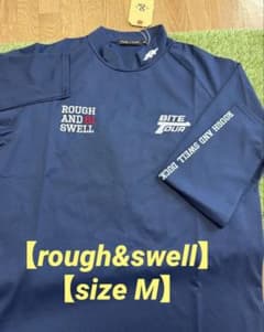 新品正規品rough&swell/M】長袖モックネックシャツカットソーTOUR と*ん様 新品正規品rough&swell/M】長袖モックネックシャツカットソー