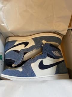 【未使用28.5㎝】Nike Air Jordan 1 レトロ　High デニムのサムネイル