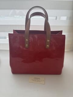 Louis Vuitton☆ルイヴィトン☆ヴェルニ トートバッグ レッド - メルカリ