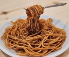 食品サンプルスパゲッティスパゲティのサムネイル