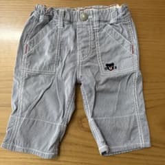 DOUBLE.B ハーフパンツ ストライプ