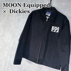 R213 ムーンアイズ×ディッキーズ コラボ ワークジャケット 黒 R213 ムーンアイズ×ディッキーズ コラボ ワークジャケット 黒 - メルカリ