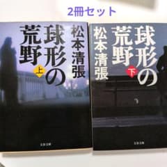 松本清張 球形の荒野 ミステリー傑作！ 上下巻セット - メルカリ