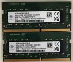 Nanya 8GBx2 DDR4-3200ノートPC用 Nanya 8GBx2 DDR4-3200ノートPC用 - メルカリ