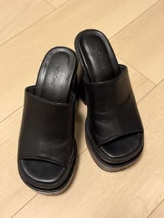 EMODA 厚底サンダル ブラック　sサイズのサムネイル