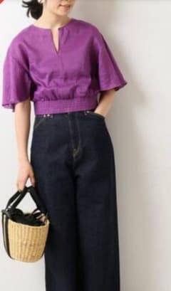 「ちいちゃん様専用」IENA ラミーシャーリングショートプルオーバーのサムネイル