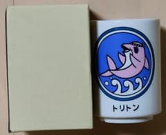 【新品未使用】回転寿司トリトン　湯呑みのサムネイル