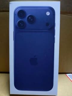 【新品・未開封】iPhone17promax 256GB ディープブルーのサムネイル