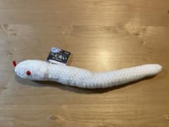 ヘビぬい　キーホルダー　コーンスネーク　スノーのサムネイル