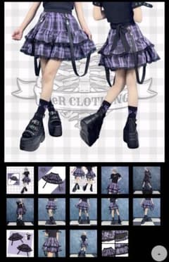 ★お値引★NieRclothing インパン付きスカートのサムネイル