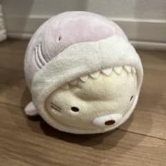 스미코구라시 고양이 [상어] 모아 봉제인형 수족관 한정품 [미품]