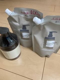 cocone クレイ クリームシャンプー + 詰め替え用×2のサムネイル