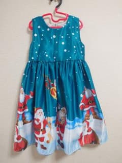 クリスマス　サンタ　ワンピース　140cmのサムネイル