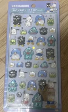 正規品　はぴだんぶい ボンボンドロップシール 第１弾　サンリオのサムネイル