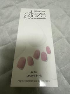 DASHING DIVA glaze ジェルネイルシール Lovely Pinkのサムネイル