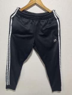 adidas ブラック ジャージパンツ Mサイズのサムネイル