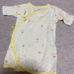 新生児用肌着　ミキハウス　2枚セットのサムネイル
