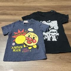 アンパンマン 半袖Tシャツ 2枚セット（80cmと100cm）のサムネイル