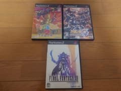 PS2 ゲームソフト ジャンルバラバラ3本セットのサムネイル