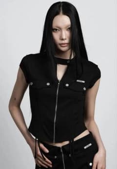 asyouare FOLDING POCKET SHIRRING ZIP-UPのサムネイル