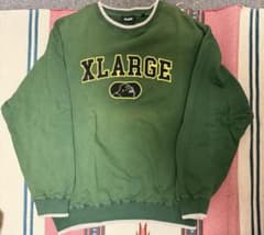 XLARGE グリーン スウェット トレーナーのサムネイル