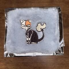 ショートキャット もふもふ刺繍ポーチのサムネイル