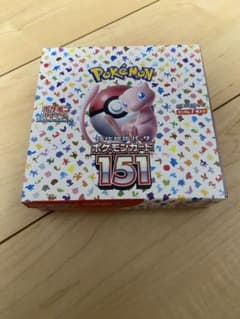 ポケモンカード 151 シュリンクなし ペリペリ付き 1ボックス