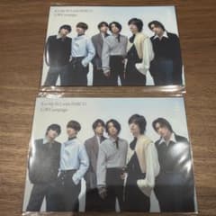 Kis-My-Ft2 PARCO ステッカー　キスマイ　ノベルティ　2枚のサムネイル
