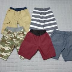 男の子用ハーフパンツまとめ売り　130サイズのサムネイル