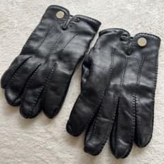 ヴィンテージHERMES セリエ 手袋レザー 黒レディース箱付サイズ7両手有り HERMES エルメス レザー 手袋 セリエ ブラック 黒 - メルカリ